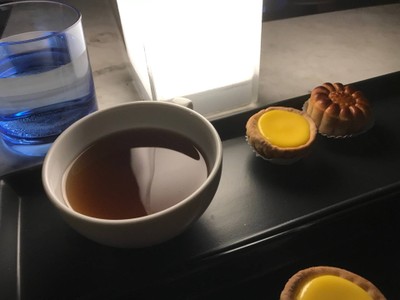 Chinese Dessert served with Ginger Tea