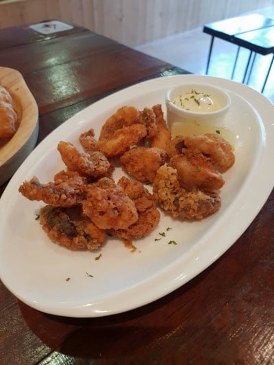 ปลาหมึกทอดสไตล์อิตาเลี่ยน