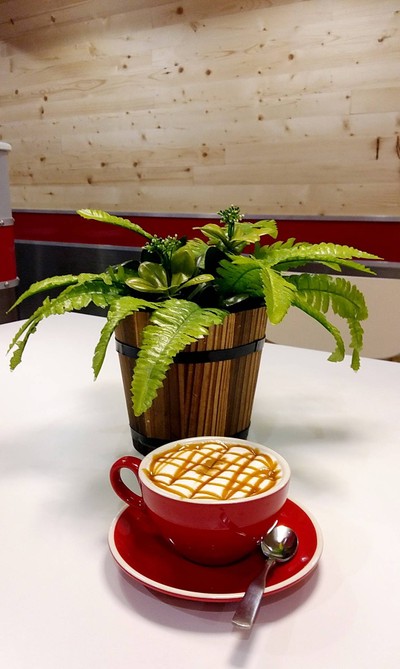 Hot Caramel Macchiato