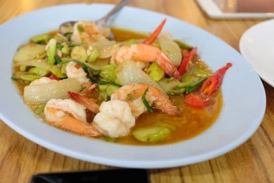 เมนูของร้าน วังทราย ซีฟู้ด