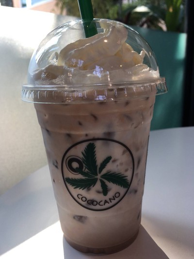 Iced Coconut Latte (chocolate)