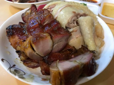 หมูแดง+ไก่ซีอิ้ว
