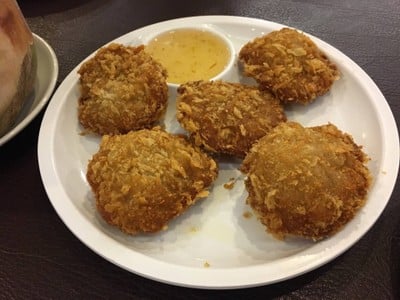 ทอดมันกุ้ง 5 ชิ้น