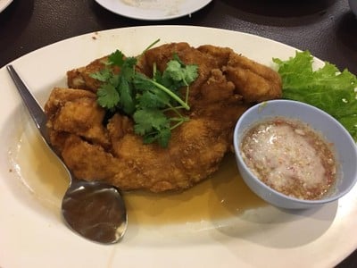 ปลาม้าทอดน้ำปลา