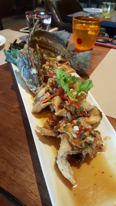 ปลากระพงสามรส