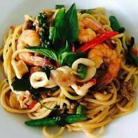 สปาเกตตี้ผัดขี้เมา