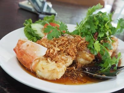 เมนูของร้าน ป้า บางพระ  (เจ้าเก่านาเกลือ)