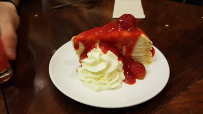 เครปเค้กสตอเบอรี่