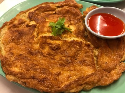 Omelet with Minced Pork