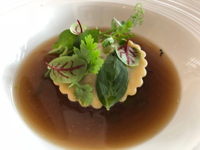 Foie Gras Ravioli