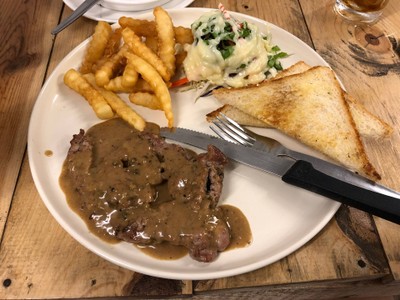 สเต็กหมูสันคอ / Pork Shoulder Steak