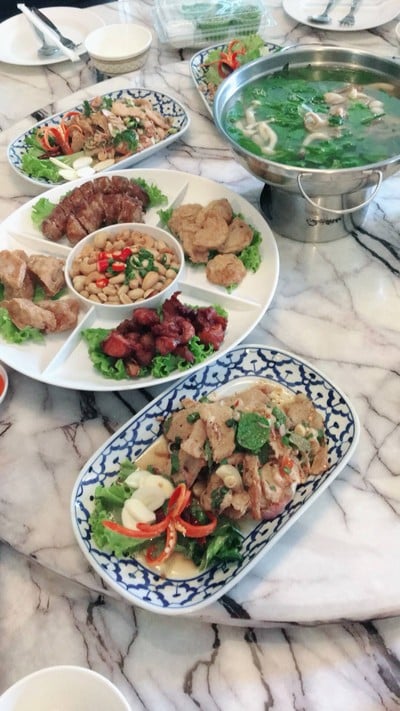 เมนูของร้าน ส้มตำจินดา