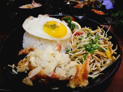 Pan-fried Rice With Prawns