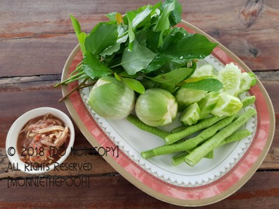น้ำพริก-ผักสด
