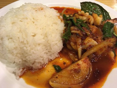 ทะเลผัดพริกเผา