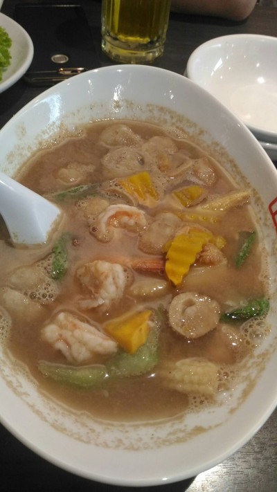 แกงเลียงกุ้ง