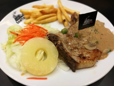 Santa Fe' Steak (ซานตาเฟ่ สเต็ก) เซ็นทรัล มารีนา Santa Fe' Steak (ซานตาเฟ่ สเต็ก) เซ็นทรัล มารีนา