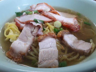 บะหมี่-เกี๊ยวปูหมูแดงเจ๊แว่น (สหชัยบะหมี่-เกี๊ยวปูหมูแดง) บะหมี่-เกี๊ยวปูหมูแดงเจ๊แว่น (สหชัยบะหมี่-เกี๊ยวปูหมูแดง)