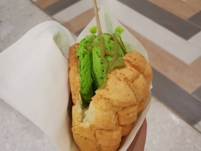 Melon Pan - Matcha Green Tea