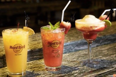 เมนูของร้าน Hard Rock Cafe Hard Rock Hotel Pattaya