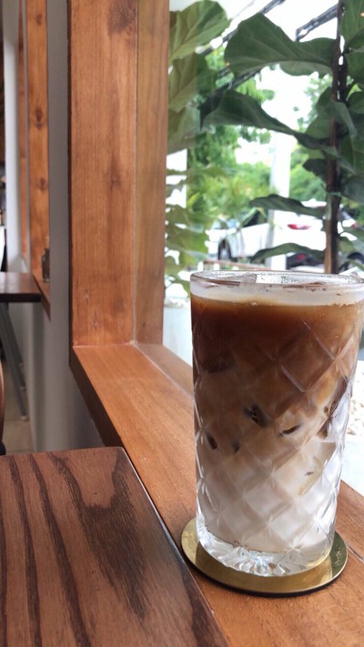 ลาเต้เย็น