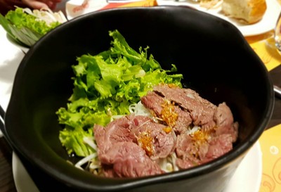 เส้นเล็กน้ำเนื้อวากิว