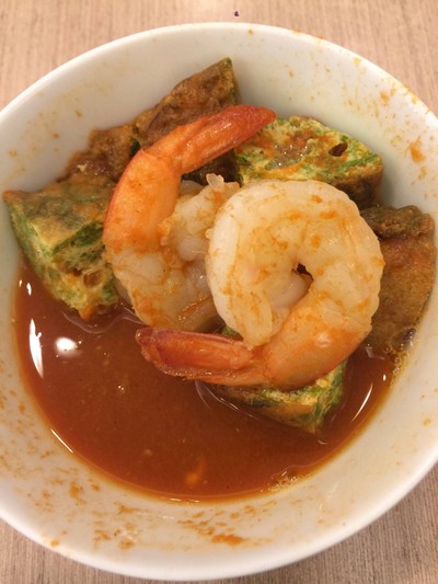 ข้าวแกงส้มชะอมกุ้ง