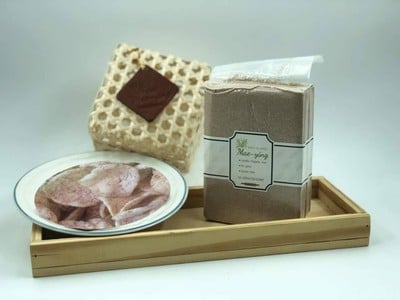 ข้าวเกรียบข้าวสังข์หยด