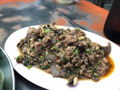 ก้อยเนื้อสุก