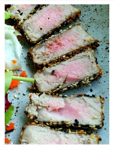 Japanese tuna steak