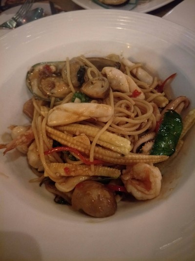 สปาเก๊ตตี้ขี้เมาทะเล