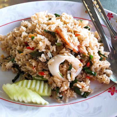 ผัดขี้เมาทะเล