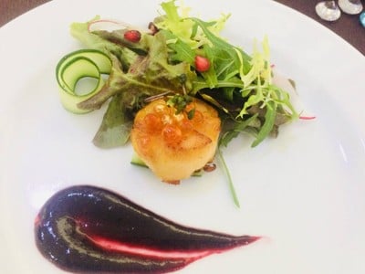 สลัดเอ็นหอยเชลล์