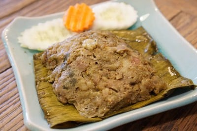 เมนูของร้าน ลาบไก่นิมมาน