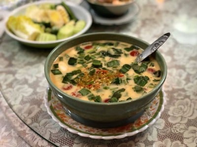 เมนูของร้าน มัดหมี่ อาหารไทยพวน ลพบุรี