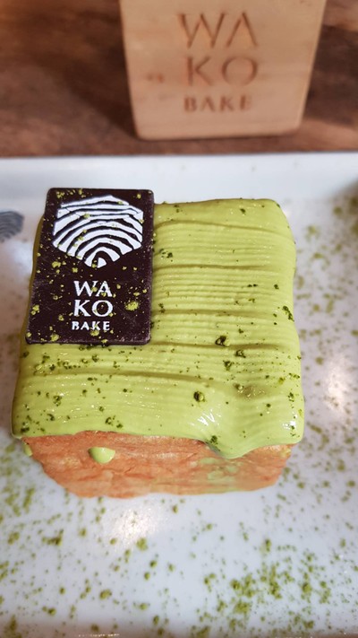 Matcha Cubic Choux Cream