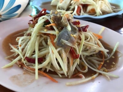ตำปลาร้า