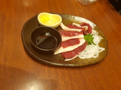 ซาซิมิเนื้อม้า