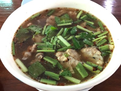 ต้มแซ่บกระดูกหมูอ่อน