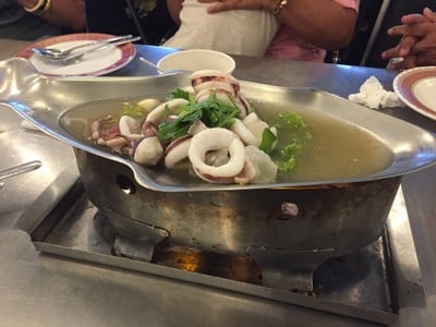 เมนูของร้าน เจ๊ไข่ ซีฟู้ด ประชาชื่น ประชาชื่น