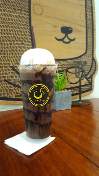 เมนูของร้าน กาแฟเพิ่มสุข