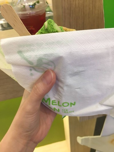 Melon Pan - Matcha Green Tea