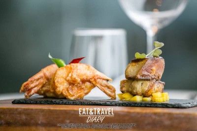 กุ้งซอสมะขาม กับ ฟัวกราส์