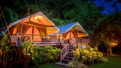 หินตกริเวอร์แค้มป์ ณ ช่องเขาขาด