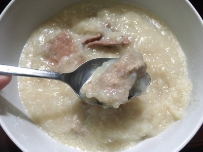 โจ๊กหมู+เครื่องใน