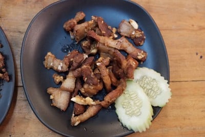 หมูสามชั้นผัดเค็ม