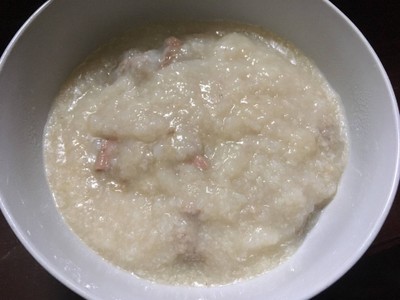 โจ๊กหมู+เครื่องใน