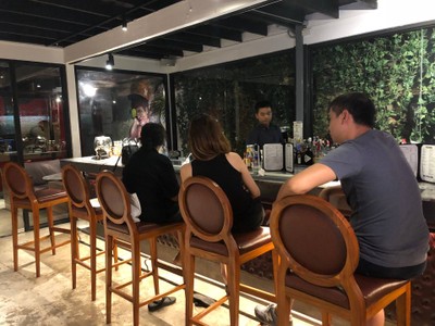 บรรยากาศ Pizza Rosa  สาทร