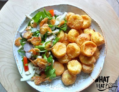 เต้าหู้ไข่ยำทรงเครื่อง