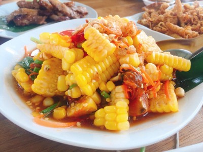 ตำข้าวโพด
